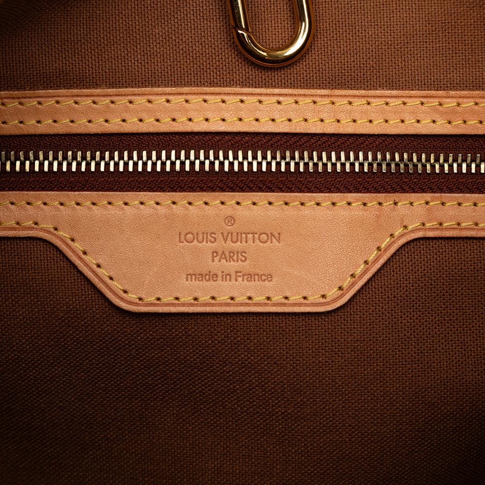 Louis Vuitton B Louis Vuitton Brown Monogram Canvas Fabric Monogram Batignolles Horizontal France
