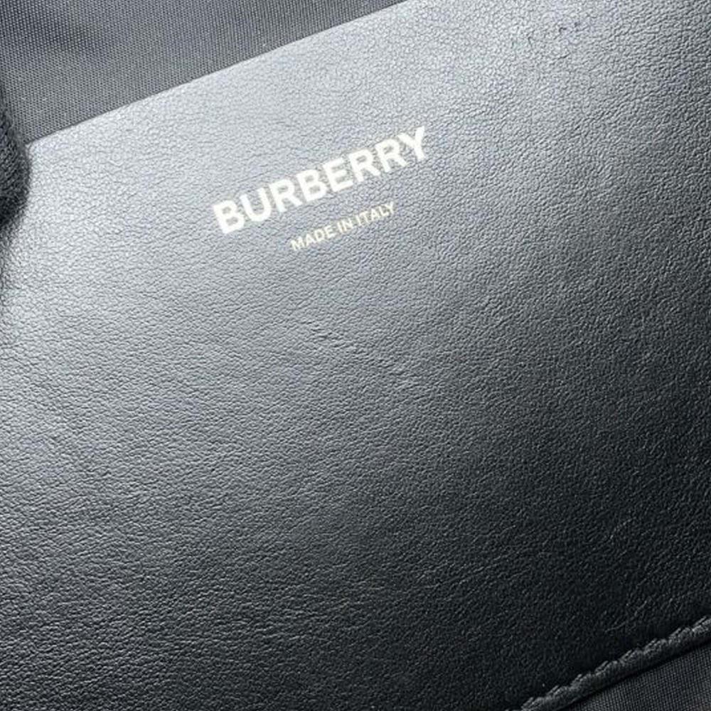 Burberry B Burberry Brown Beige Nylon Fabric TB Monogram Sonny Belt Bag United Kingdom