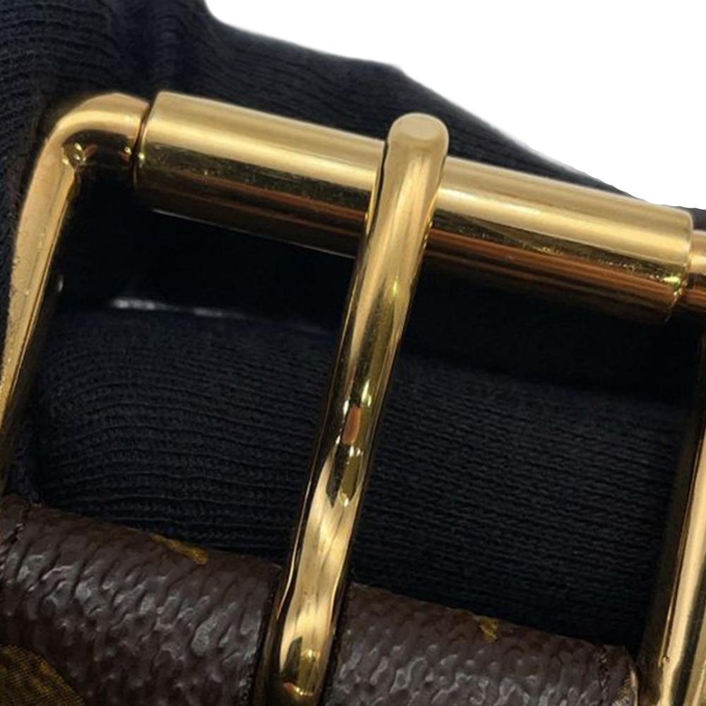 Louis Vuitton B Louis Vuitton Brown Monogram Canvas Fabric Monogram Pochette Duo Belt Bag Spain