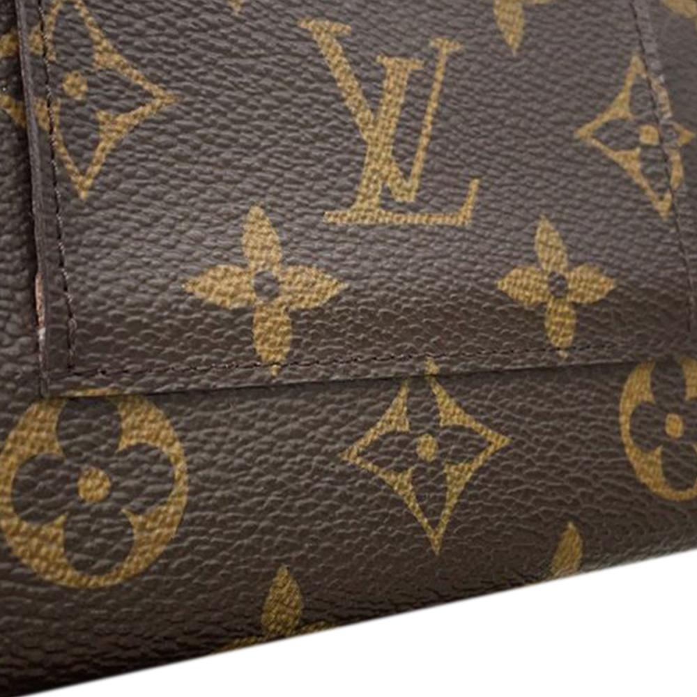 Louis Vuitton B Louis Vuitton Brown Monogram Canvas Fabric Monogram Pochette Duo Belt Bag Spain