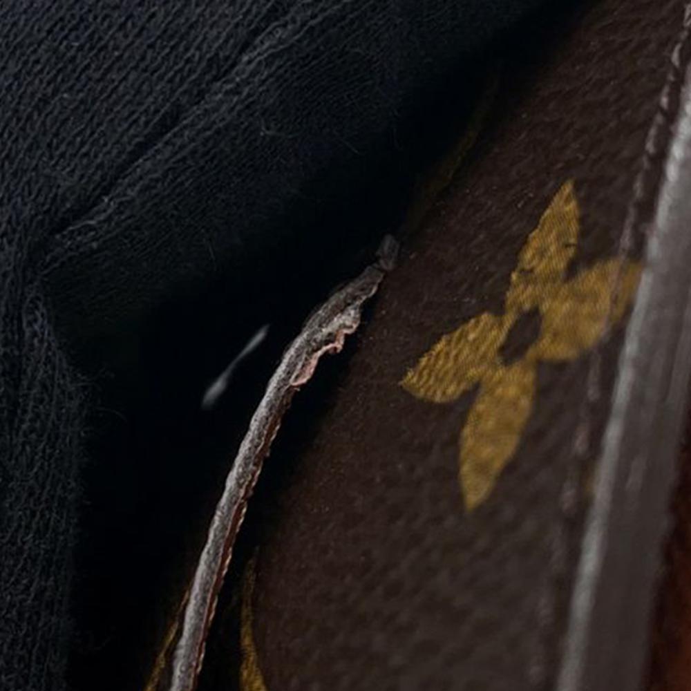 Louis Vuitton B Louis Vuitton Brown Monogram Canvas Fabric Monogram Pochette Duo Belt Bag Spain