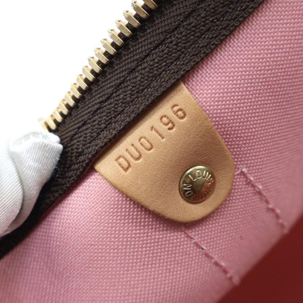 Louis Vuitton AB Louis Vuitton Brown Monogram Canvas Fabric Monogram Jungle Dots Keepall Bandouliere 50 France