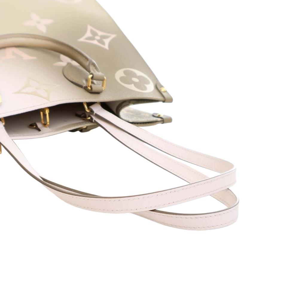 Louis Vuitton AB Louis Vuitton Green Monogram Canvas Fabric Monogram Giant Spring In The City OnTheGo MM Italy