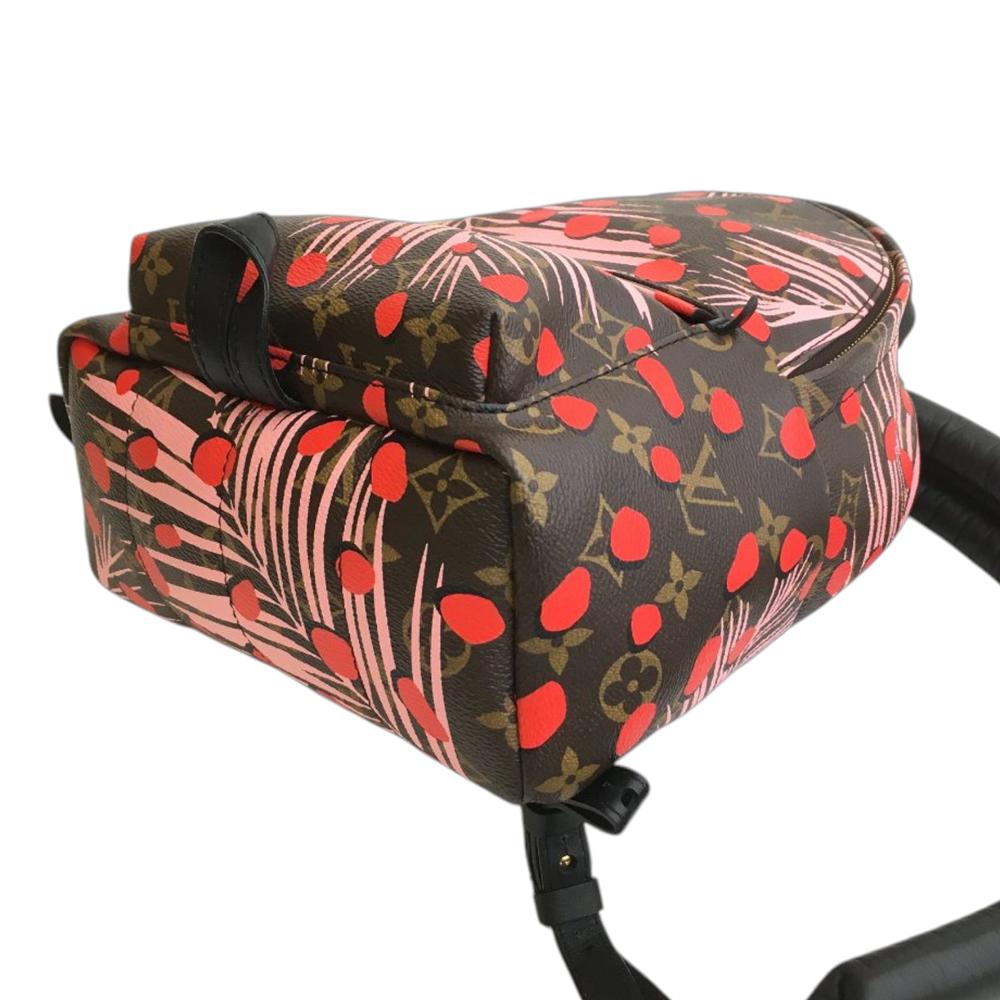Louis Vuitton AB Louis Vuitton Brown Monogram Canvas Fabric Monogram Jungle Dots Palm Springs PM France