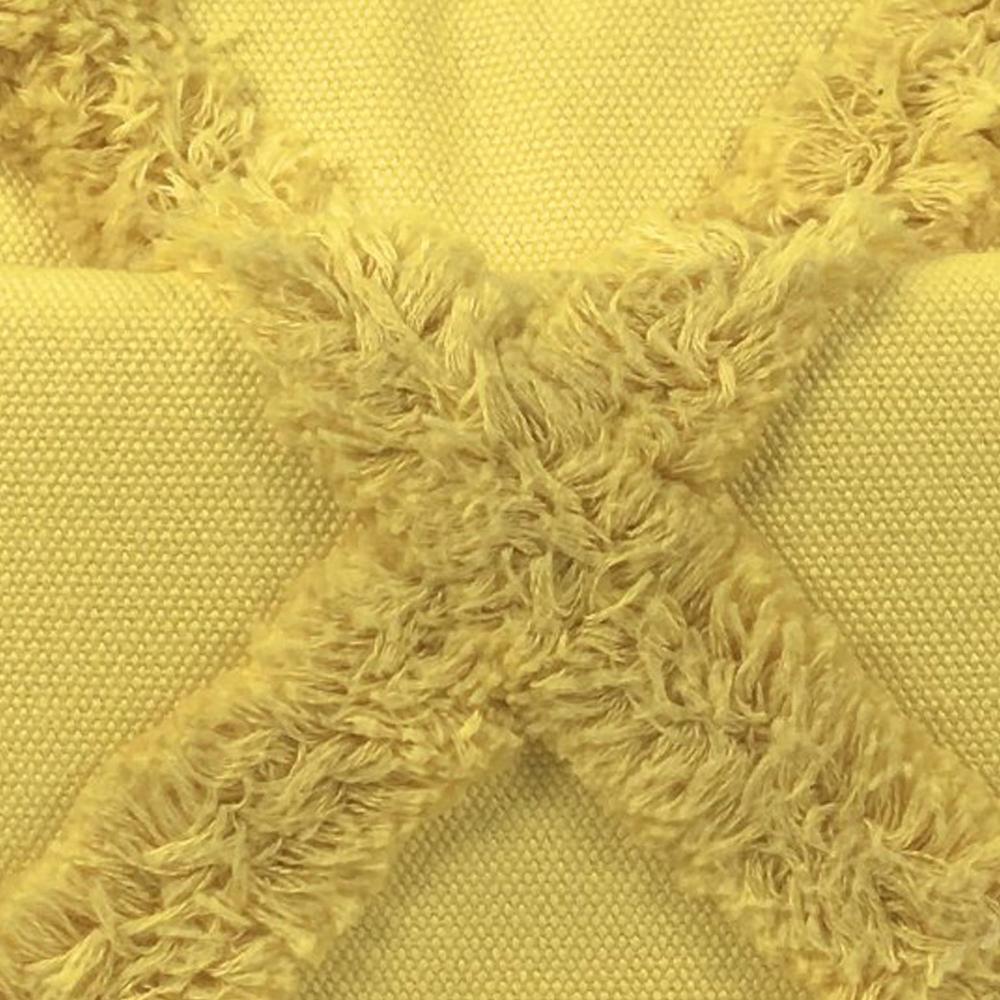 Chanel AB Chanel Yellow Canvas Fabric Medium 19 Flap France