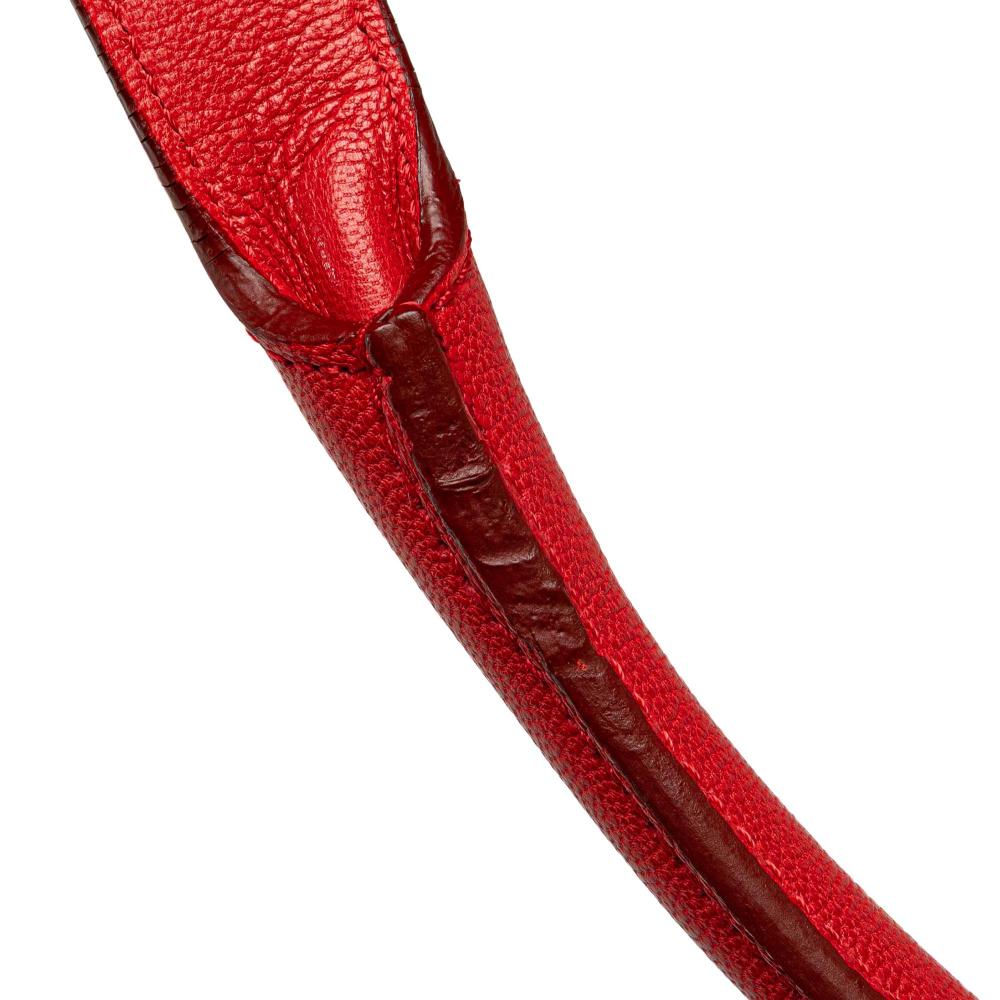 Loewe B LOEWE Red Nubuck Leather Leather Nubuck Senda Handbag Spain