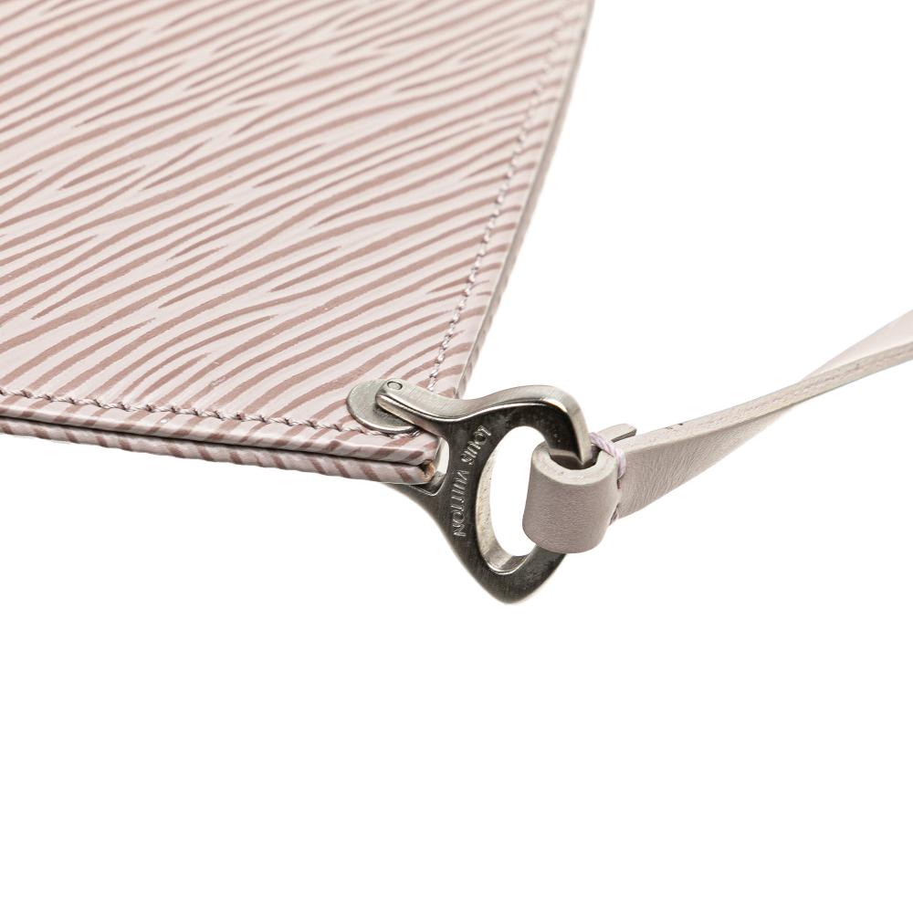 Louis Vuitton B Louis Vuitton Purple Lilac Epi Leather Leather Epi Demi Lune Pochette France