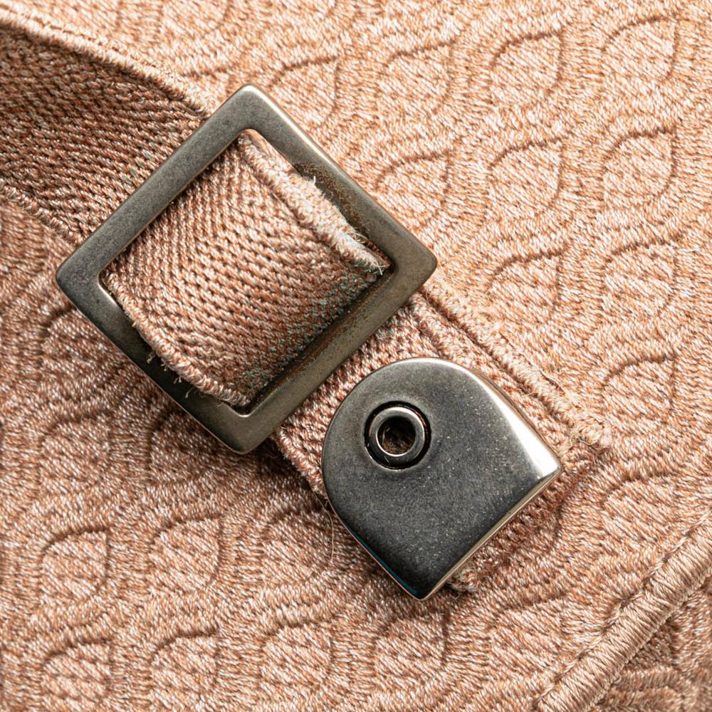 Christian Dior B Dior Pink Mesh Fabric Embroidered Diortravel Vanity Case Italy