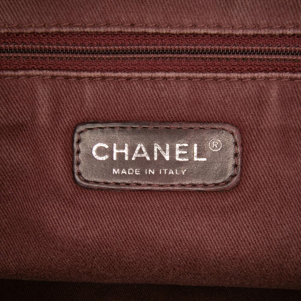 Chanel B Chanel Black Calf Leather Jumbo Quilted Aged skin Portobello Flap Italy