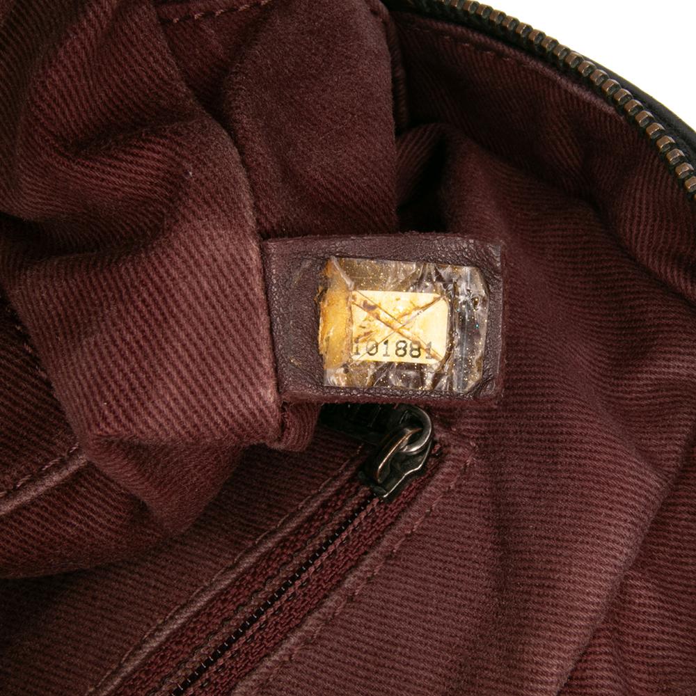 Chanel B Chanel Black Calf Leather Jumbo Quilted Aged skin Portobello Flap Italy