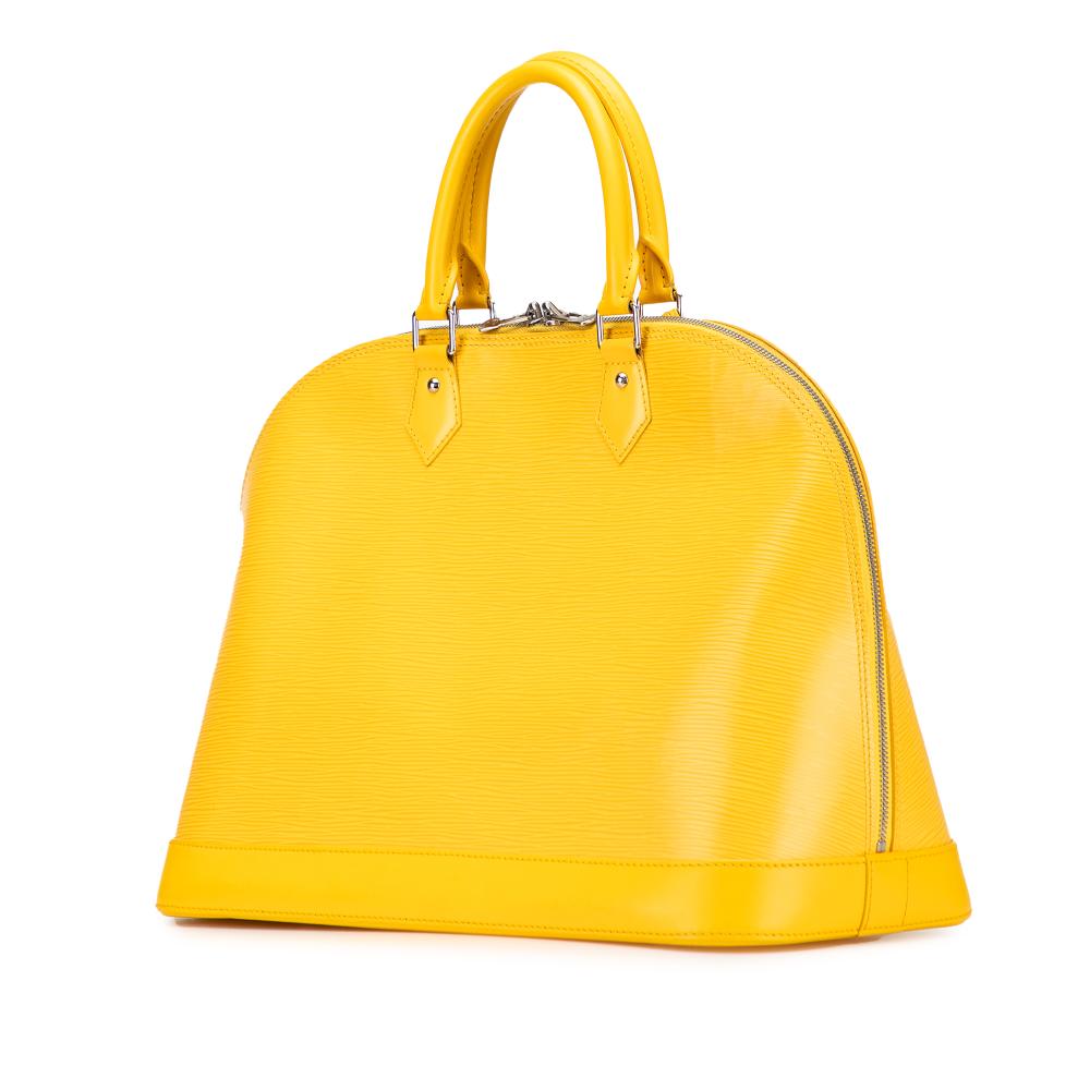 Louis Vuitton B Louis Vuitton Yellow Epi Leather Leather Epi Alma GM France