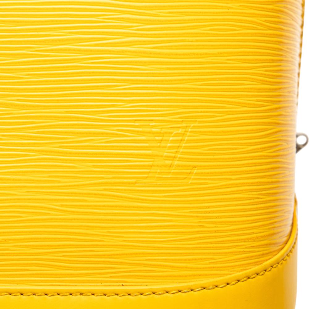 Louis Vuitton B Louis Vuitton Yellow Epi Leather Leather Epi Alma GM France