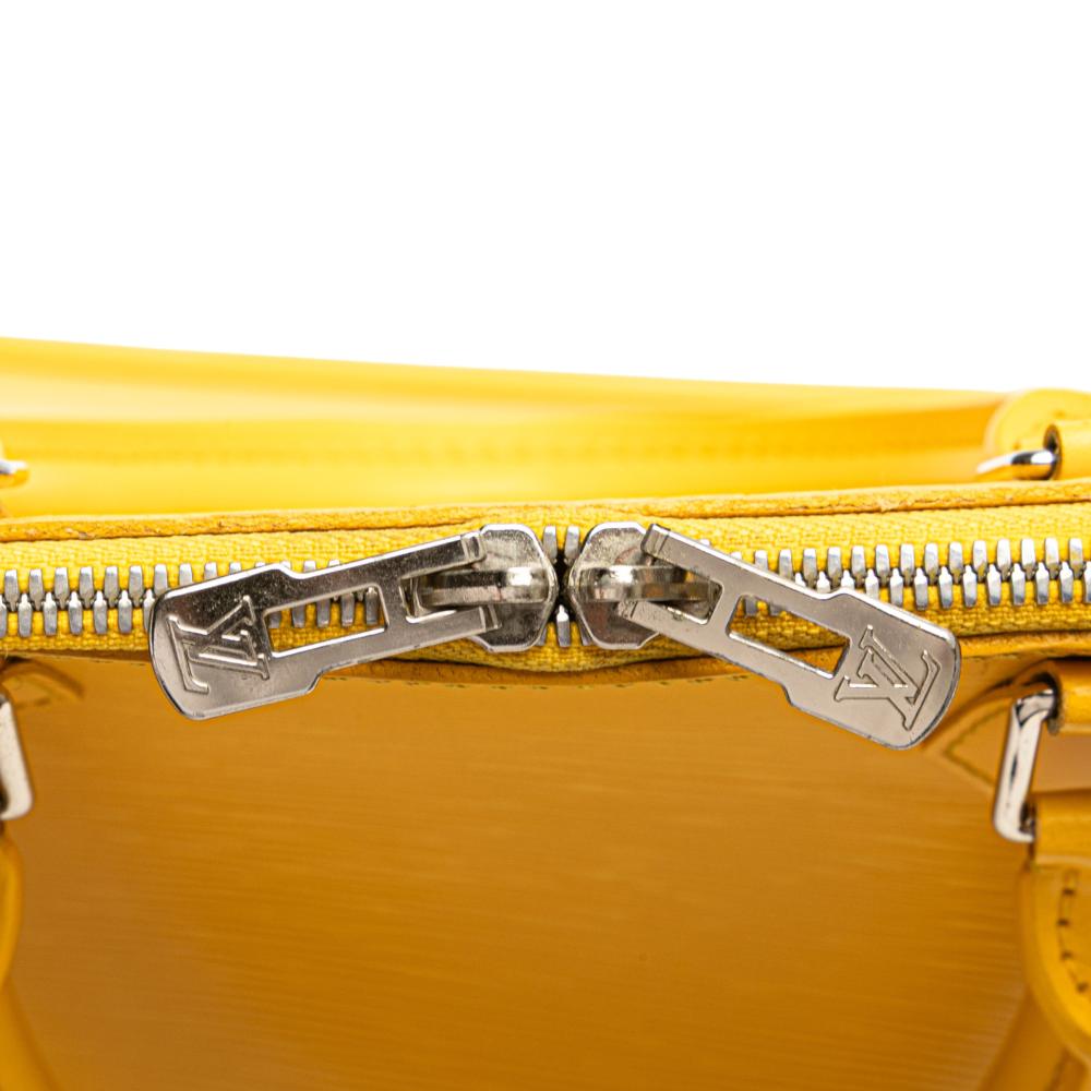 Louis Vuitton B Louis Vuitton Yellow Epi Leather Leather Epi Alma GM France
