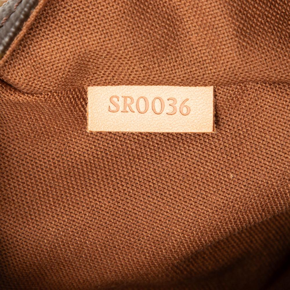 Louis Vuitton B Louis Vuitton Brown Monogram Canvas Fabric Monogram Tulum PM France