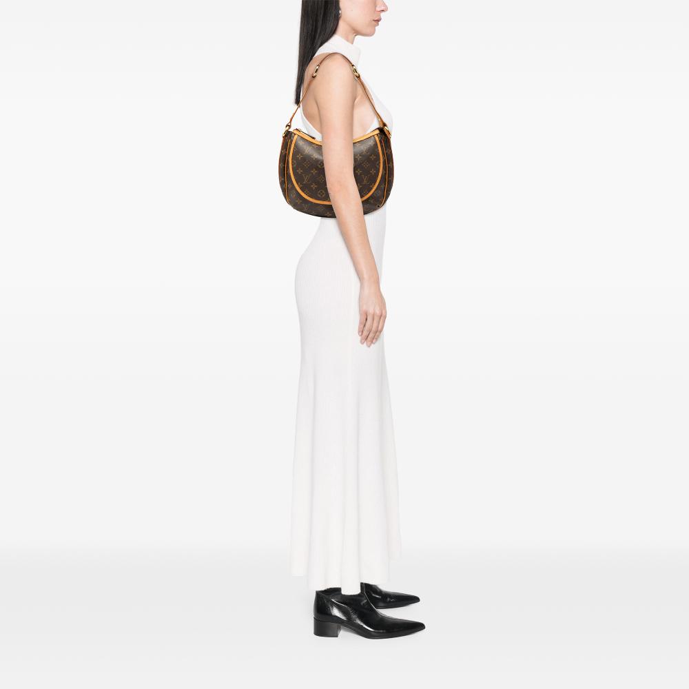 Louis Vuitton B Louis Vuitton Brown Monogram Canvas Fabric Monogram Tulum PM France