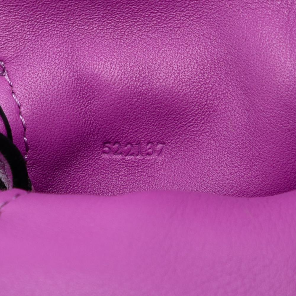 Loewe AB LOEWE Purple Nappa Leather Leather Nappa Flamenco Pocket Crossbody Spain