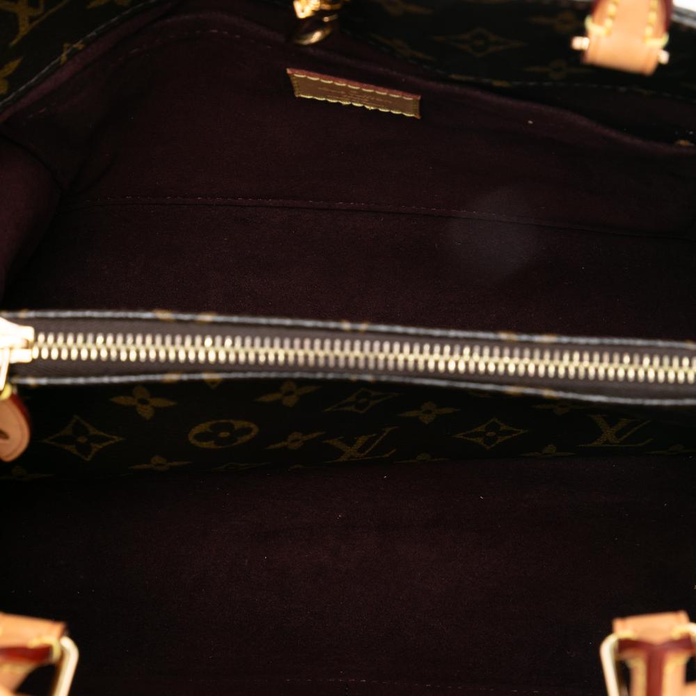 Louis Vuitton B Louis Vuitton Brown Monogram Canvas Fabric Monogram Montaigne MM Spain