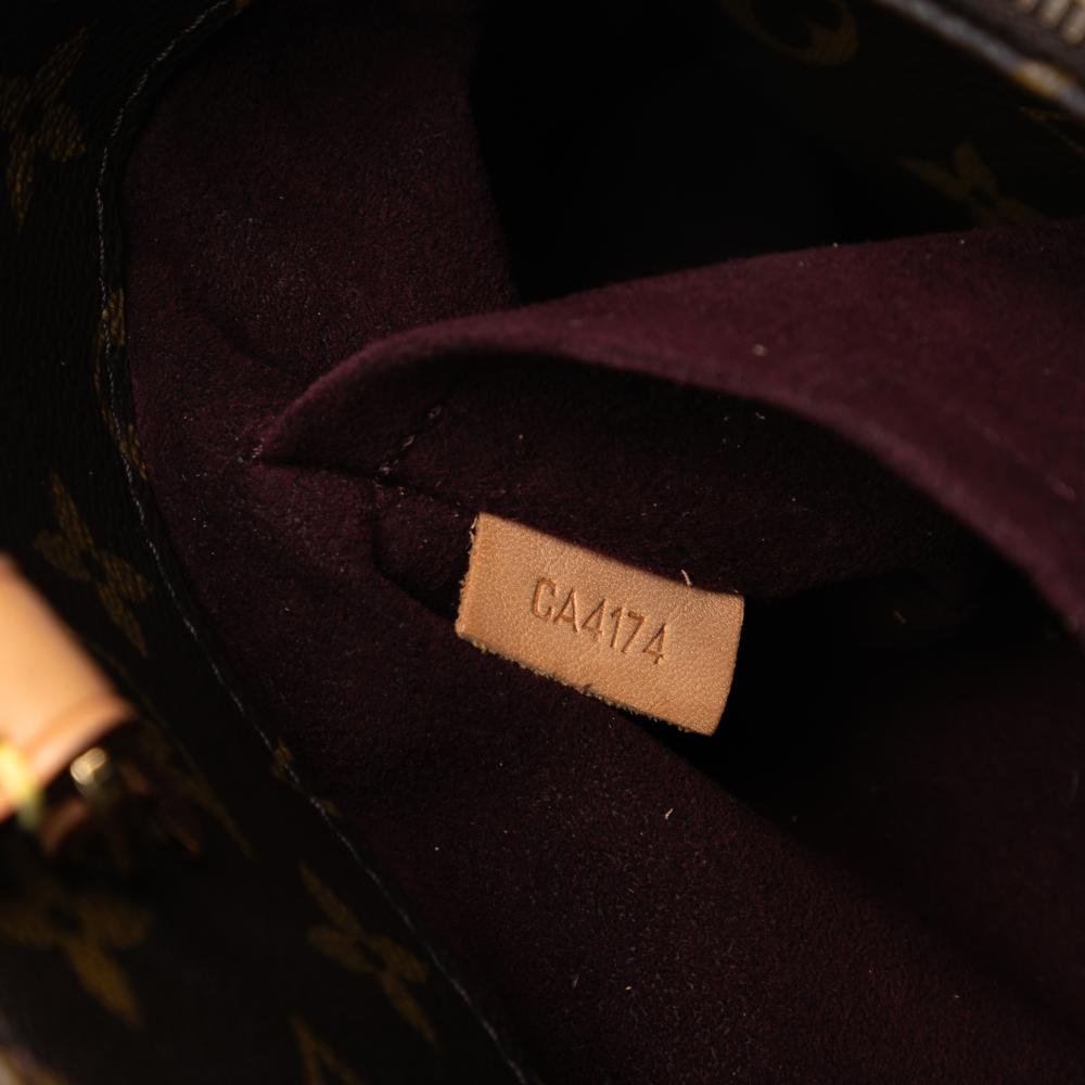 Louis Vuitton B Louis Vuitton Brown Monogram Canvas Fabric Monogram Montaigne MM Spain
