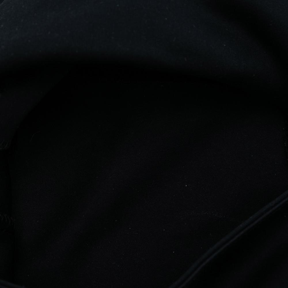 Fendi B Fendi Black Canvas Fabric Mamma Forever Italy