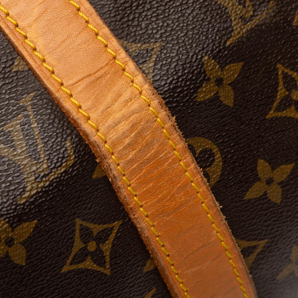 Louis Vuitton B Louis Vuitton Brown Monogram Canvas Fabric Monogram Keepall 50 Spain