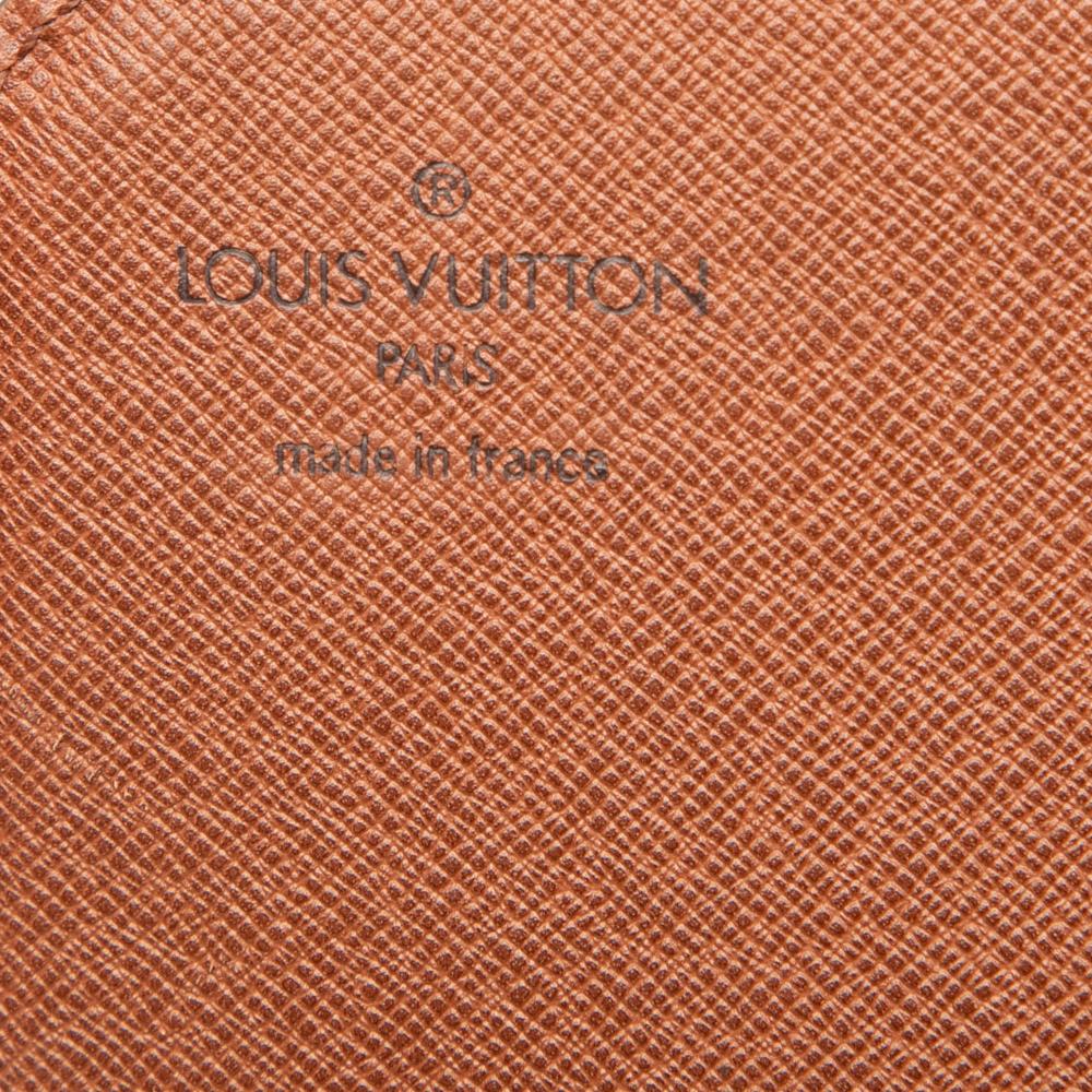 Louis Vuitton B Louis Vuitton Brown Monogram Canvas Fabric Monogram Cartouchiere GM France