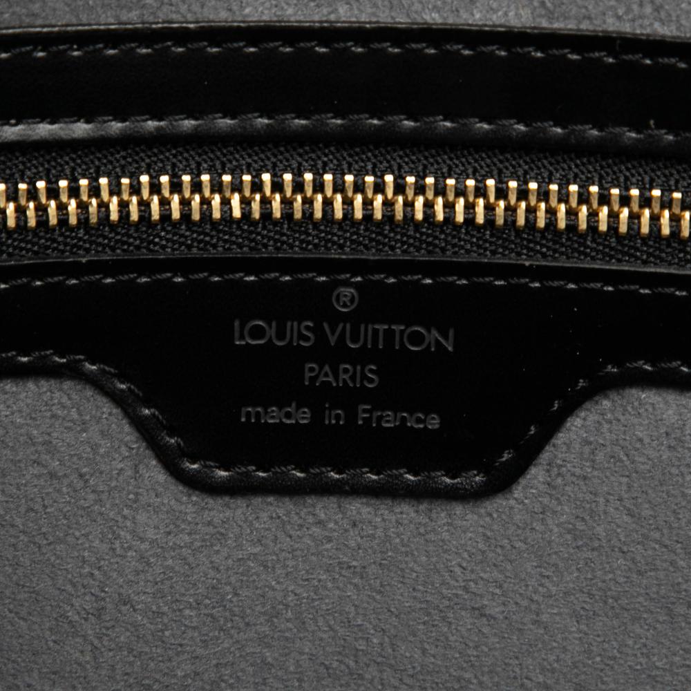 Louis Vuitton AB Louis Vuitton Black Epi Leather Leather Epi Lussac France