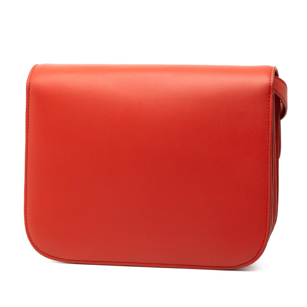 Celine B Celine Red Calf Leather Medium skin Classic Box Italy