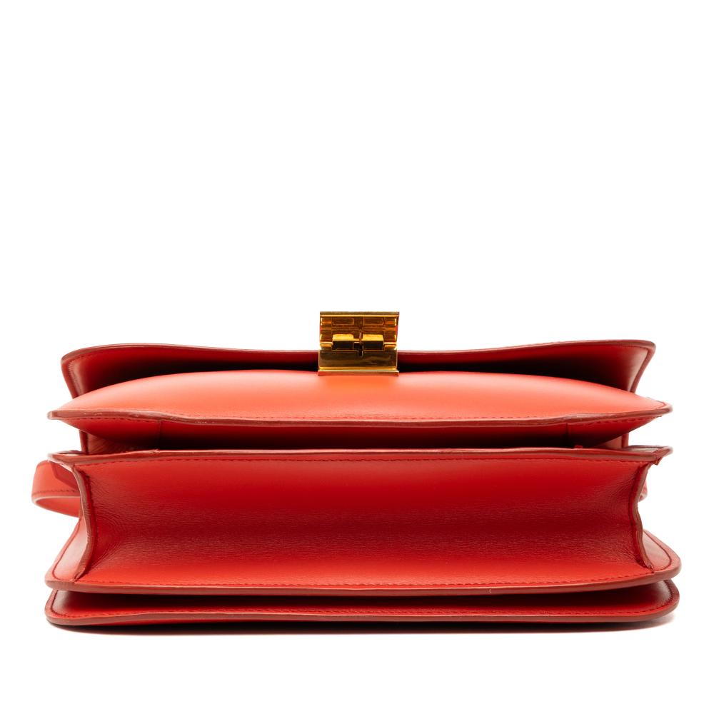 Celine B Celine Red Calf Leather Medium skin Classic Box Italy