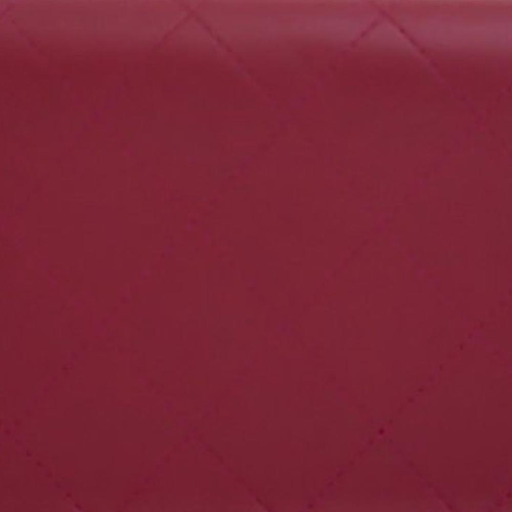 Chanel AB Chanel Pink Dark Pink Lambskin Leather Leather Quilted Lambskin 19 Clutch on Chain Italy