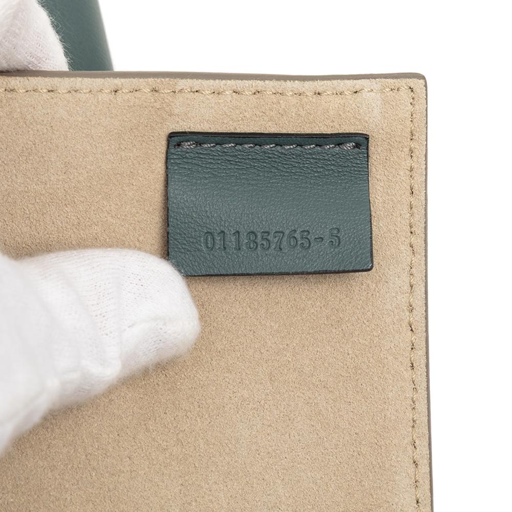 Chloé B Chloé Blue Calf Leather Medium skin and Suede Faye Crossbody Italy