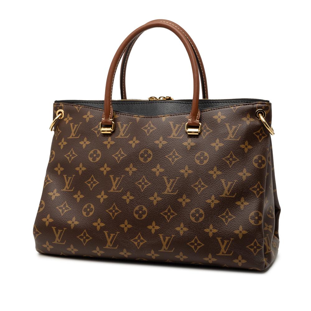 Louis Vuitton B Louis Vuitton Brown Monogram Canvas Fabric Monogram Pallas MM Spain