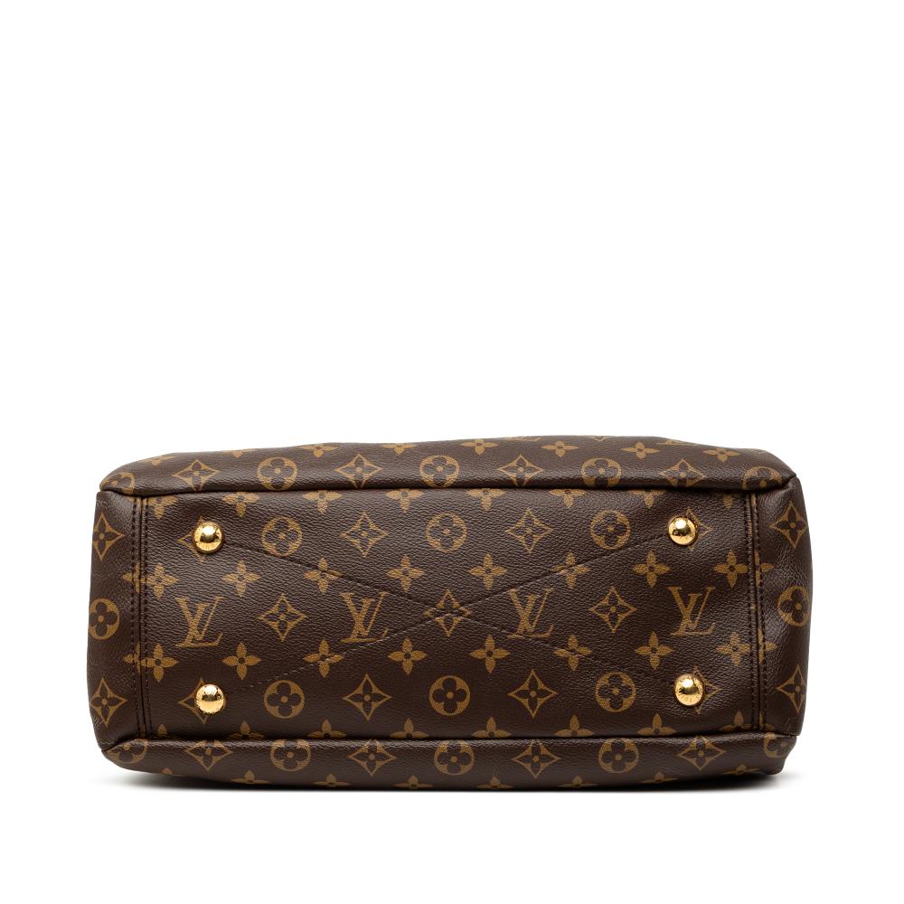 Louis Vuitton B Louis Vuitton Brown Monogram Canvas Fabric Monogram Pallas MM Spain