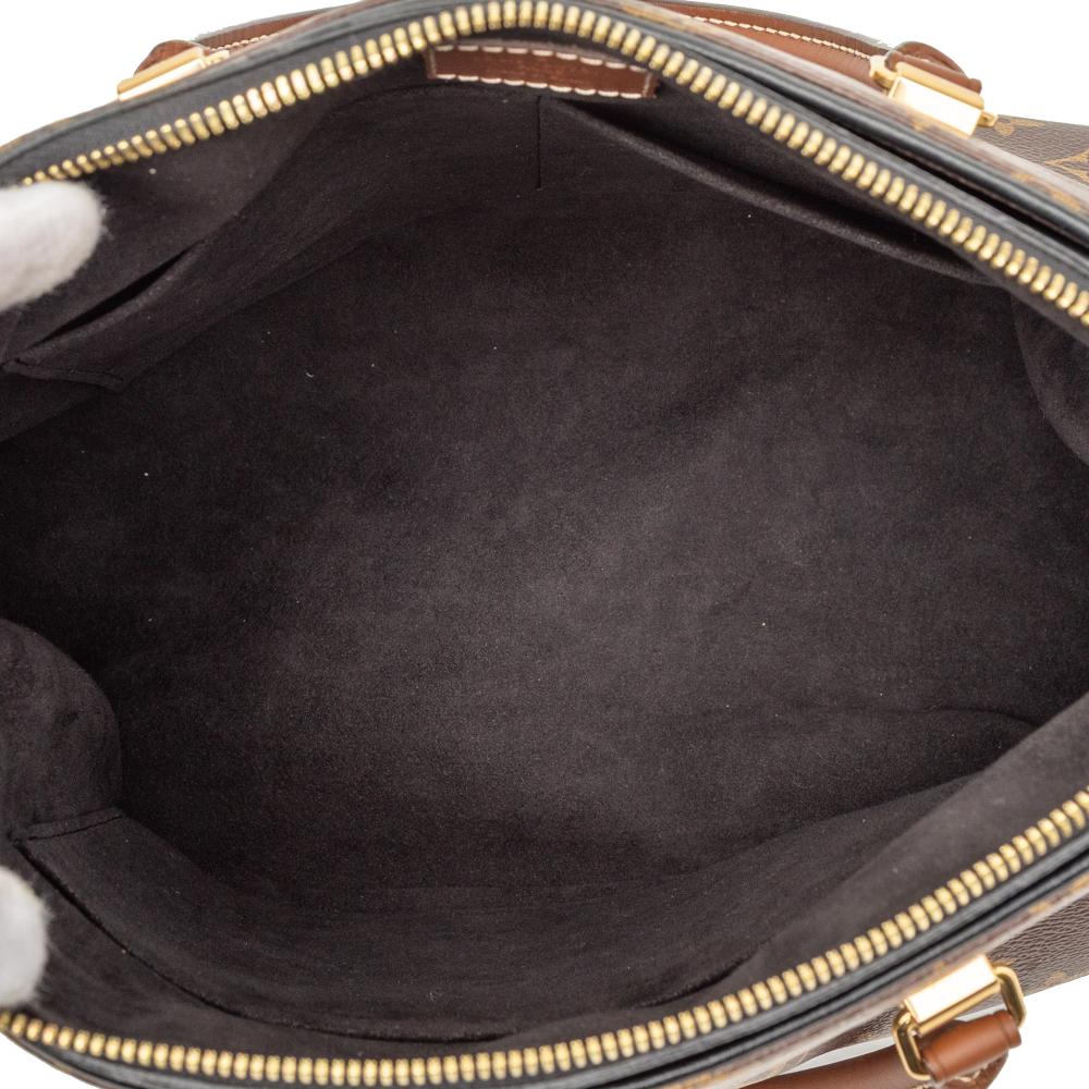 Louis Vuitton B Louis Vuitton Brown Monogram Canvas Fabric Monogram Pallas MM Spain