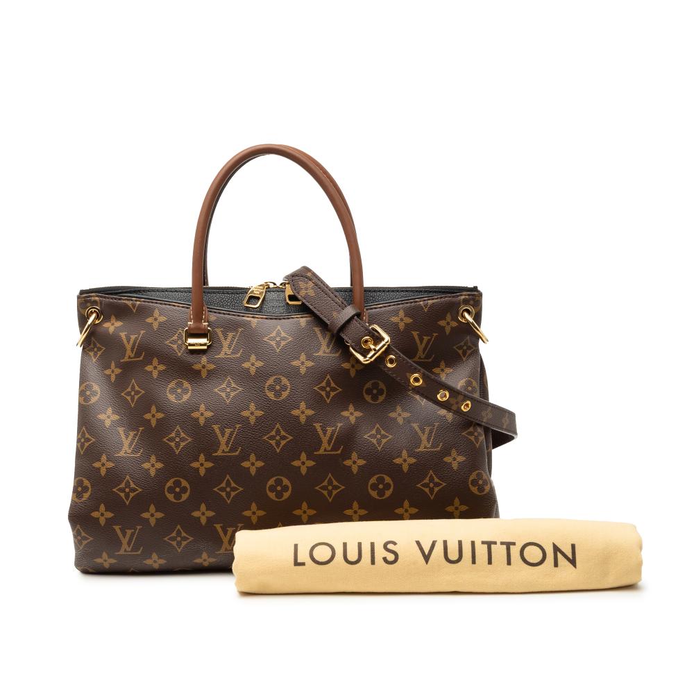Louis Vuitton B Louis Vuitton Brown Monogram Canvas Fabric Monogram Pallas MM Spain