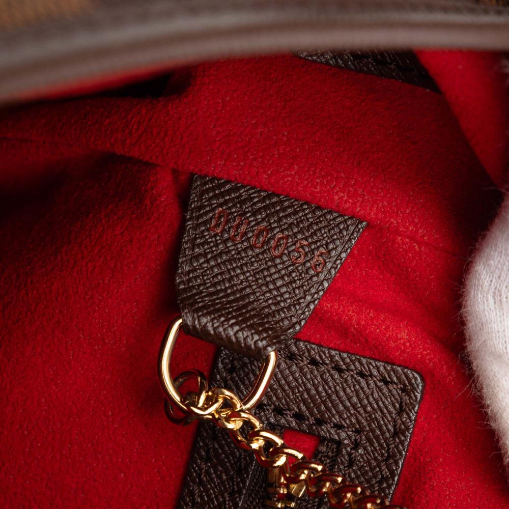 Louis Vuitton AB Louis Vuitton Brown Damier Canvas Fabric Damier Ebene Marais France