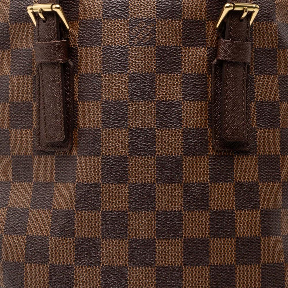 Louis Vuitton AB Louis Vuitton Brown Damier Canvas Fabric Damier Ebene Marais France