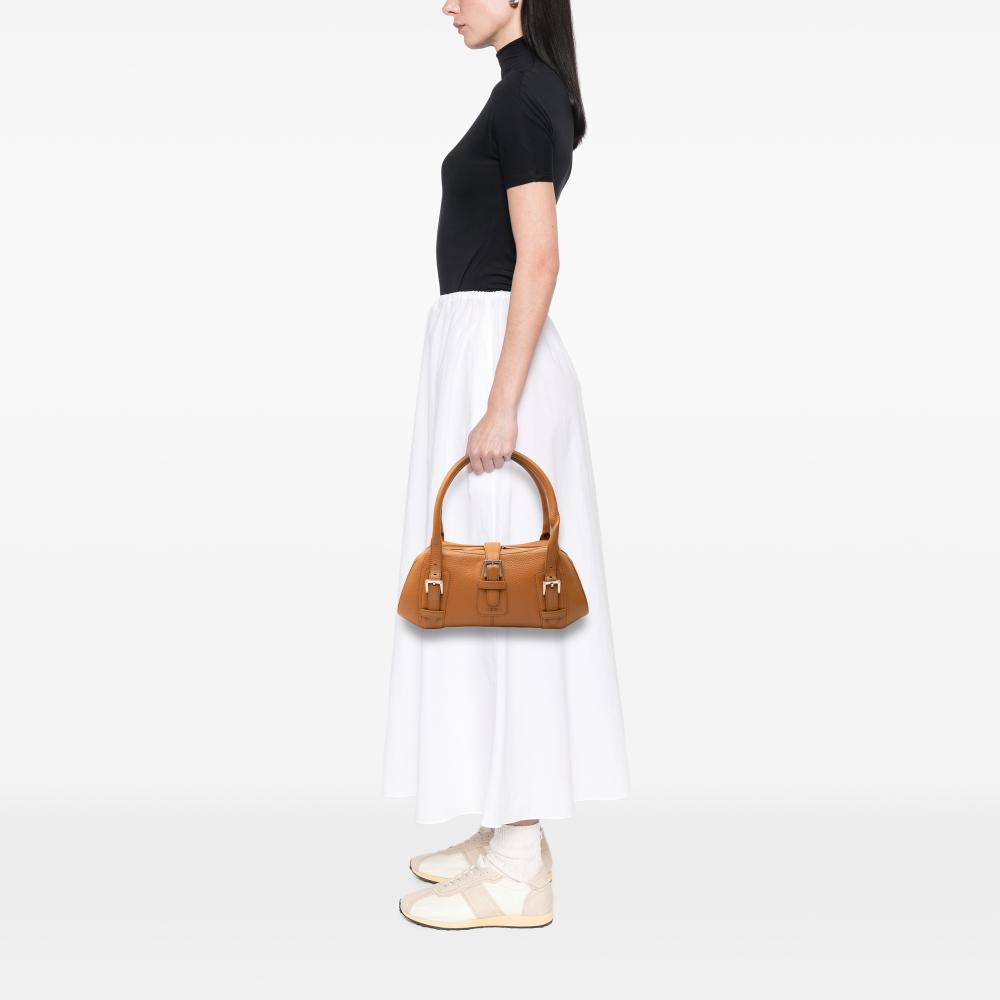 Loewe B LOEWE Brown Calf Leather Senda Handbag Spain