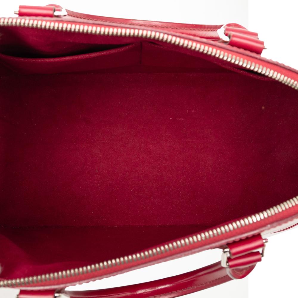 Louis Vuitton B Louis Vuitton Red Epi Leather Leather Epi Alma MM France