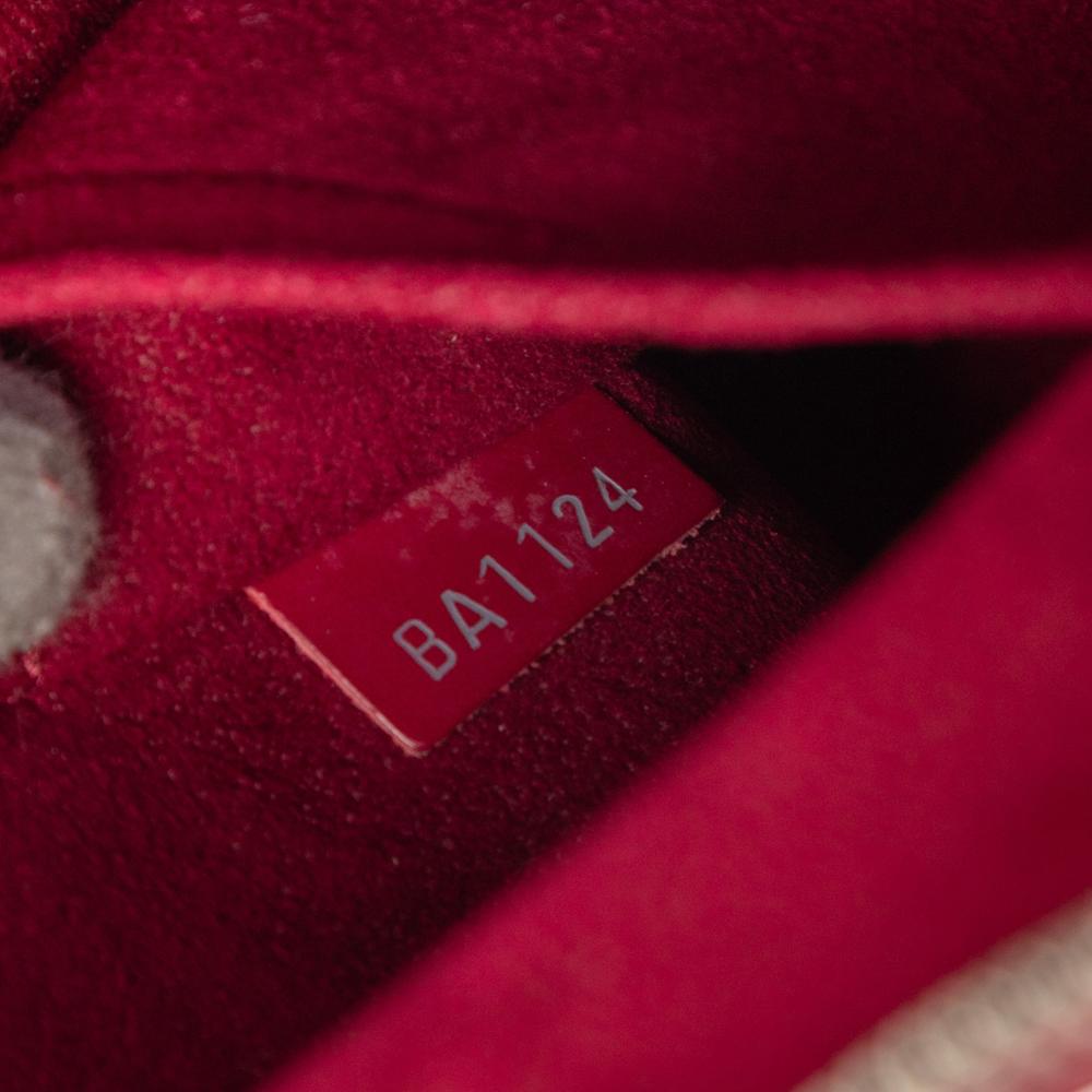 Louis Vuitton B Louis Vuitton Red Epi Leather Leather Epi Alma MM France