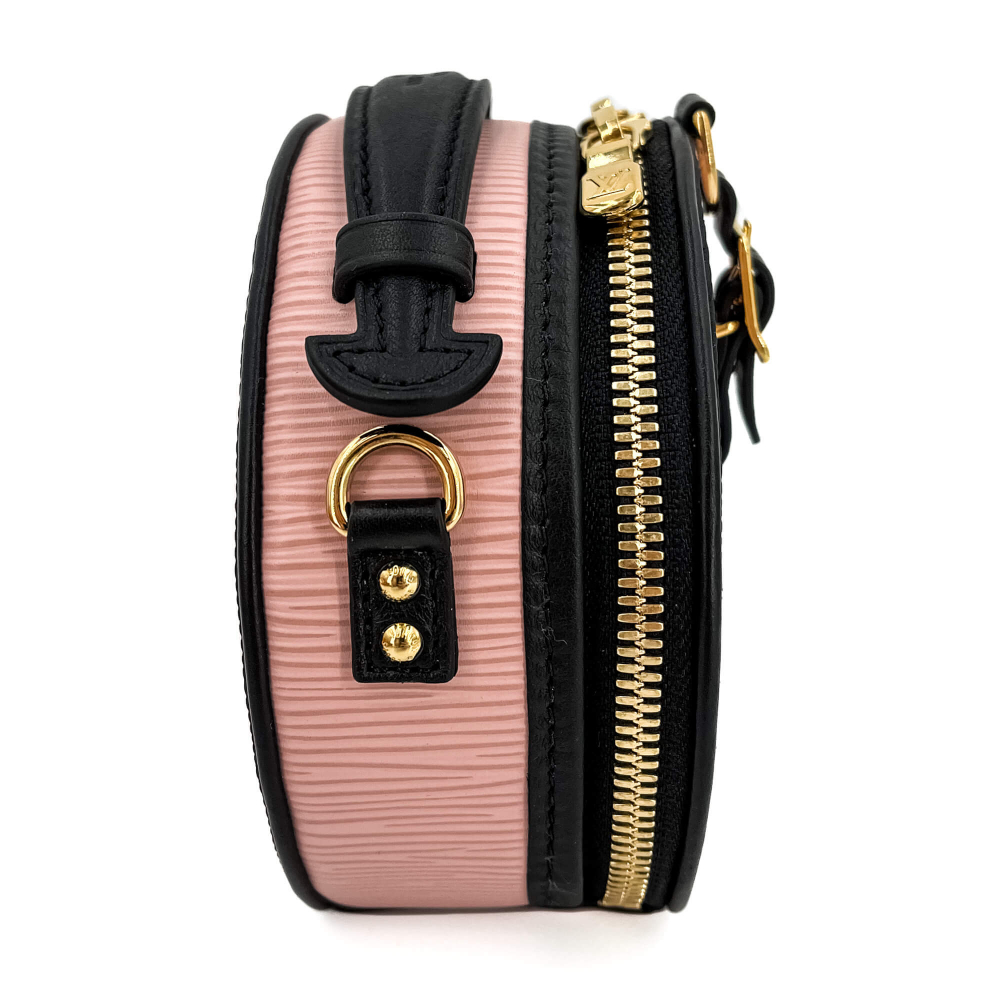 Louis Vuitton Boite Chapeau Epi Leather 2-Ways Crossbody Pink & Black