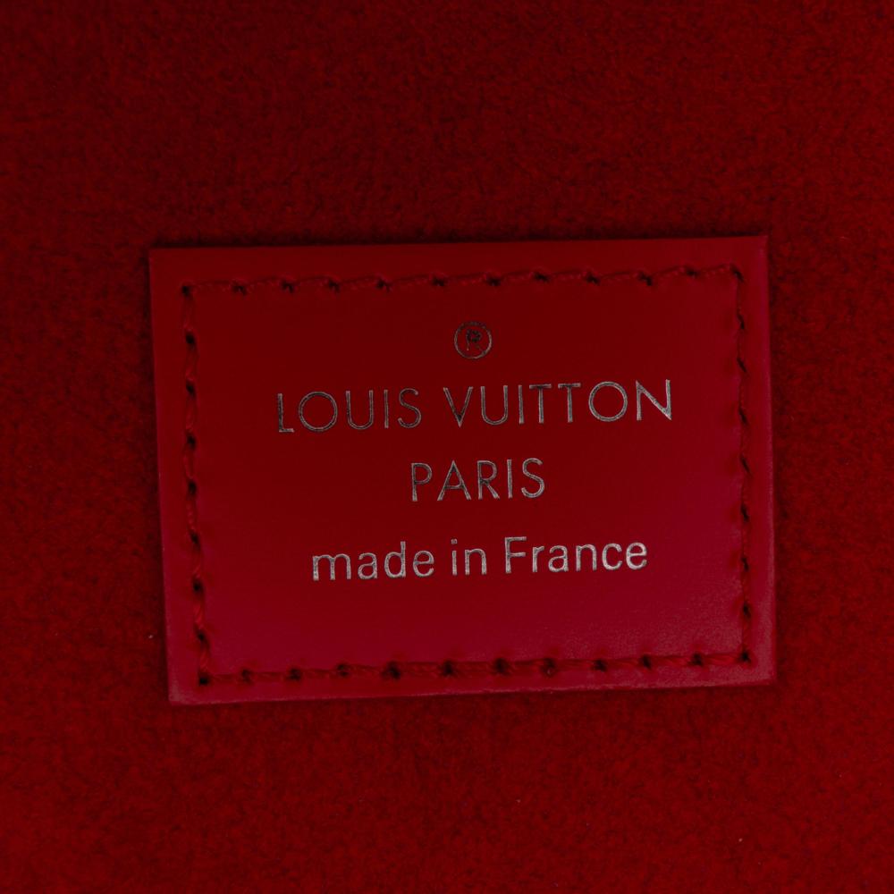 Louis Vuitton AB Louis Vuitton Red Epi Leather Leather Epi Pochette Felicie France