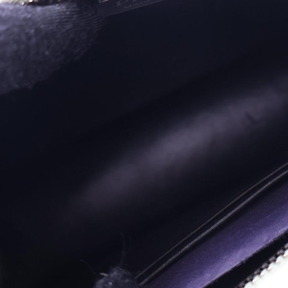 Prada AB Prada Green Light Green Calf Leather Brushed Shoulder Bag Italy