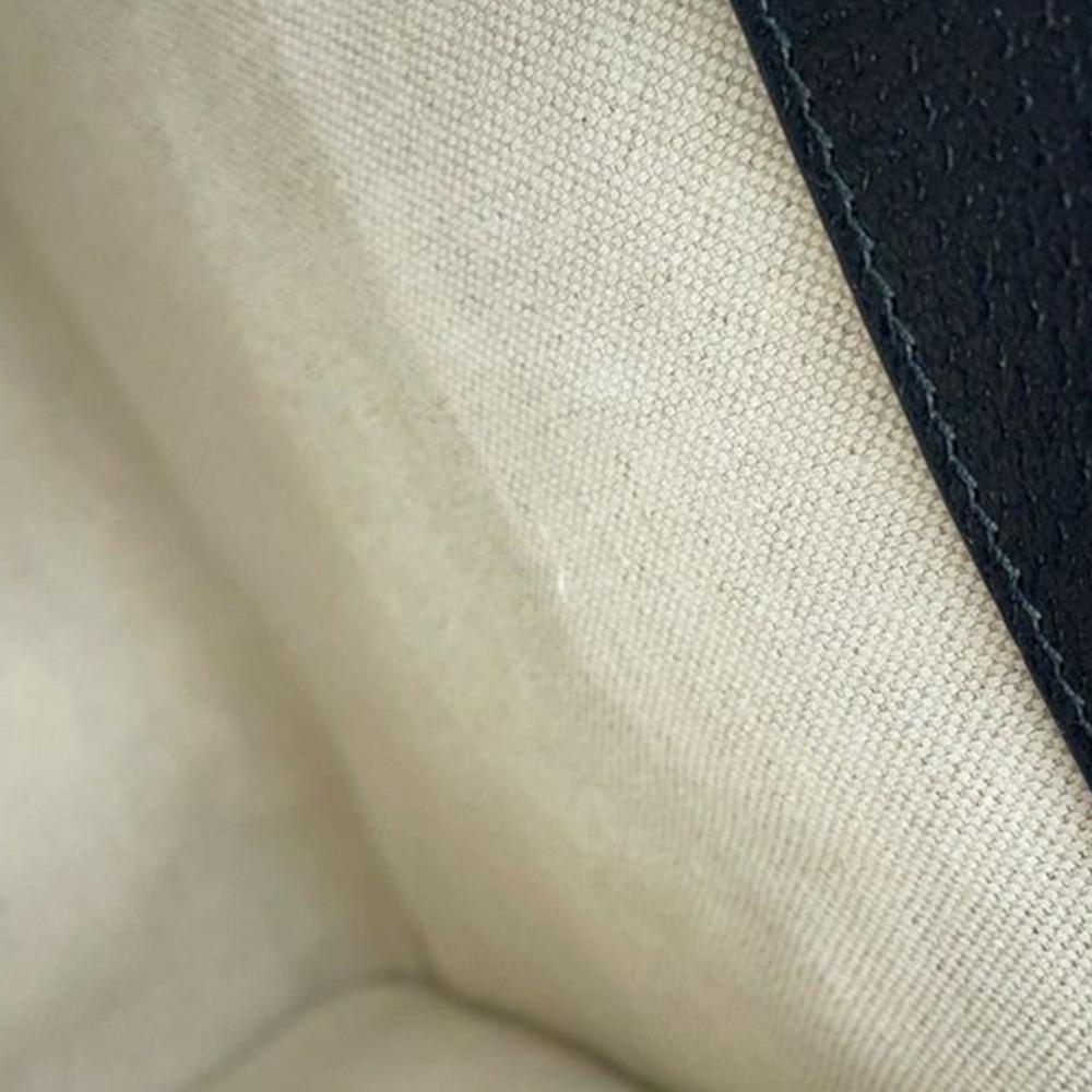 Gucci AB Gucci Brown Beige Canvas Fabric Freya Hartas ICCUG Logo Embroidered Plaid Tote Italy