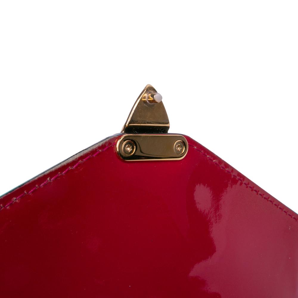 Louis Vuitton B Louis Vuitton Red Vernis Leather Leather Vernis Monceau BB France