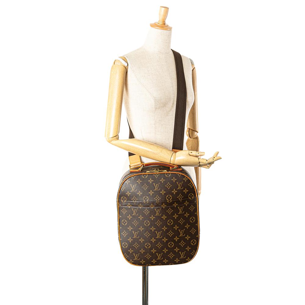 Louis Vuitton B Louis Vuitton Brown Monogram Canvas Canvas Monogram Sac a Dos Packall France