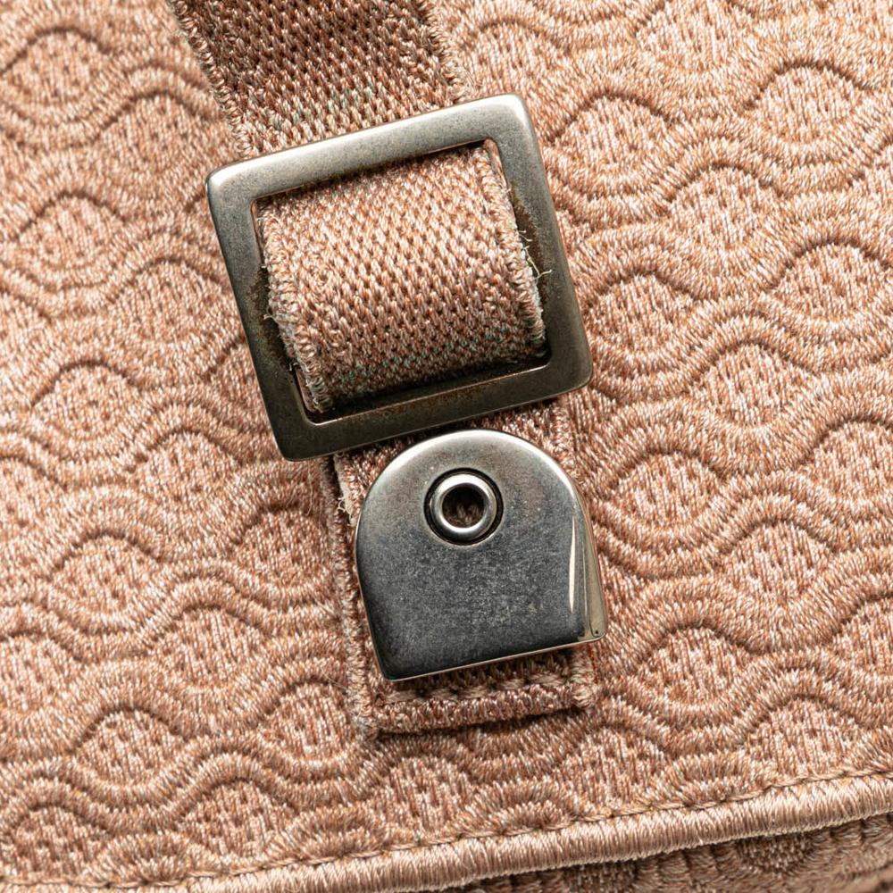 Christian Dior B Dior Pink Mesh Fabric Embroidered Diortravel Vanity Case Italy