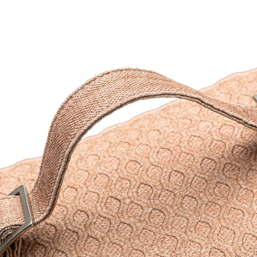 Christian Dior B Dior Pink Mesh Fabric Embroidered Diortravel Vanity Case Italy