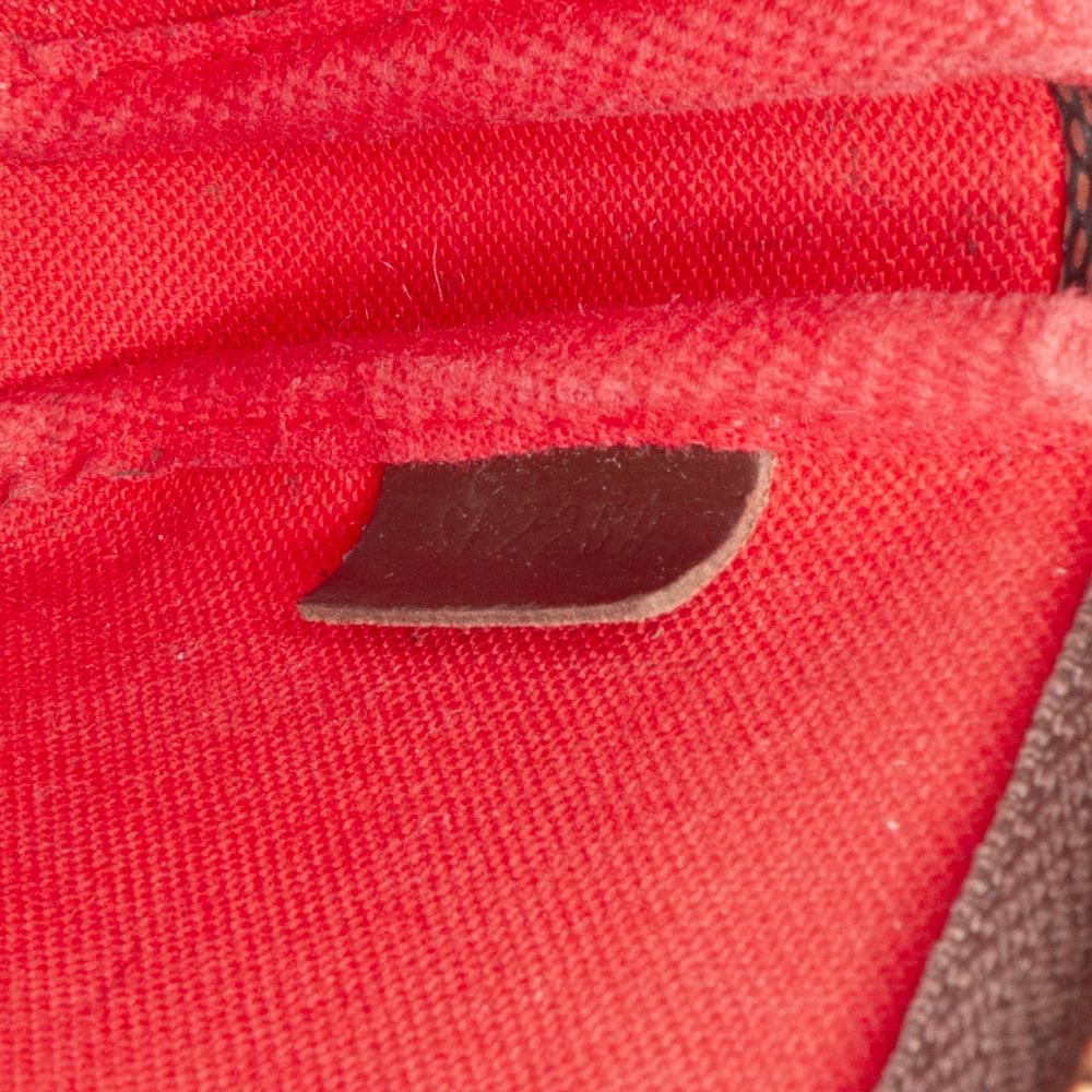 Louis Vuitton B Louis Vuitton Brown Damier Canvas Canvas Damier Ebene Mini Pochette Accessoires France