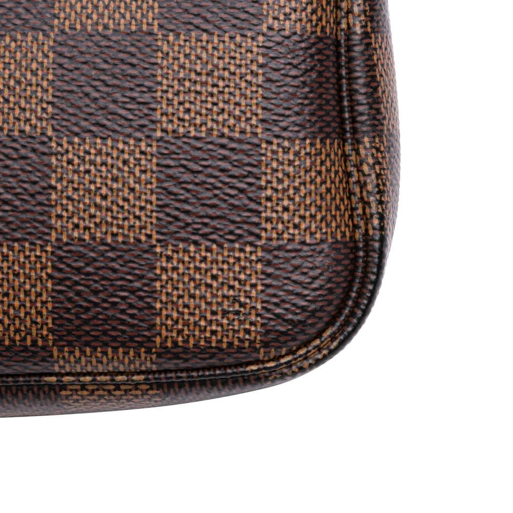 Louis Vuitton B Louis Vuitton Brown Damier Canvas Canvas Damier Ebene Mini Pochette Accessoires France