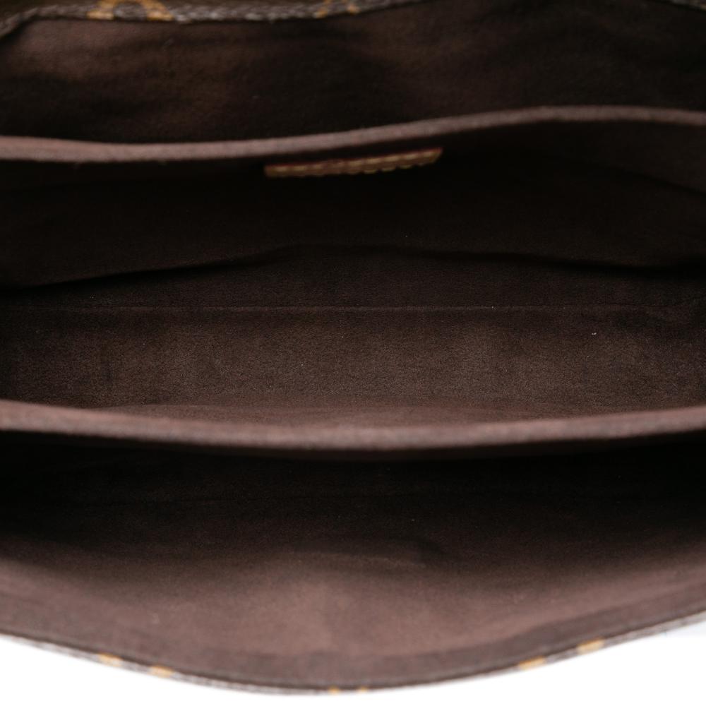 Louis Vuitton B Louis Vuitton Brown Monogram Canvas Fabric Monogram Pochette Metis France